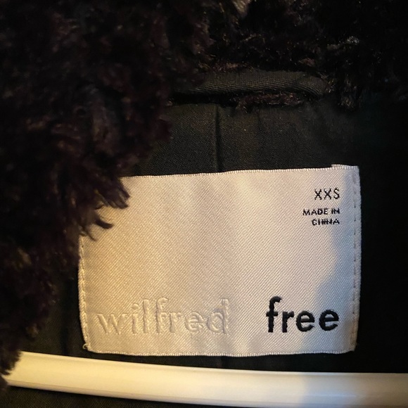 Wilfred Free Plush Jacket - Picture 3 of 3